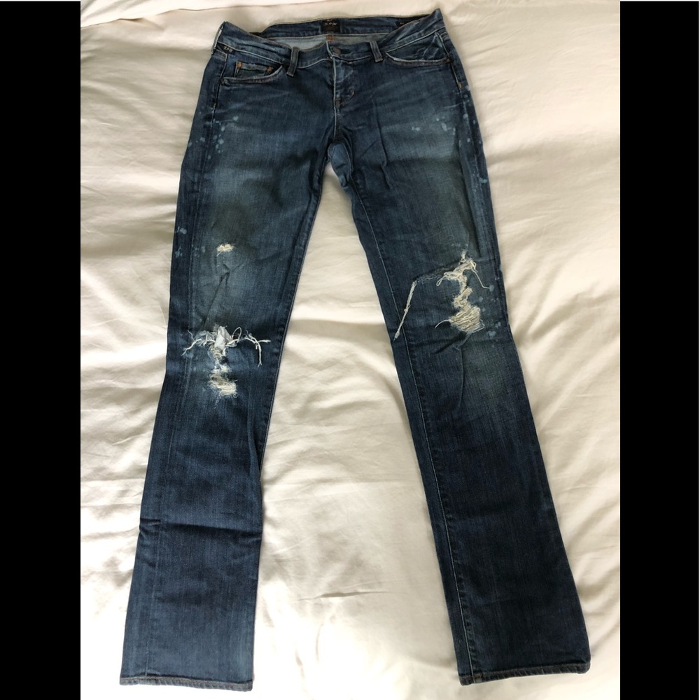 Citizen of Himanity Destroyed Ava jeans 29